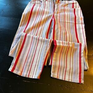 Gloria Vanderbilt striped pants